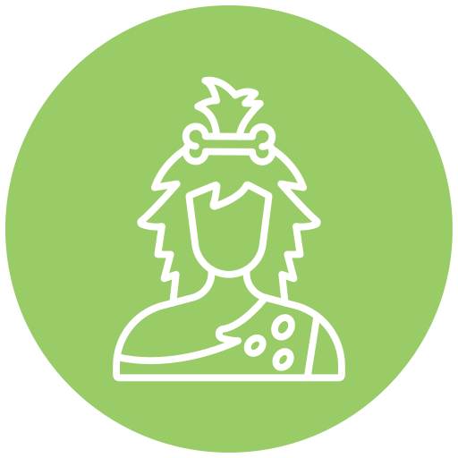 Prehistoric man free icon