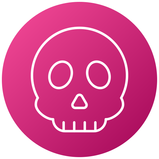 Skull Generic Flat Gradient icon