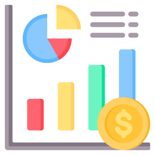 ciencias económicas icono gratis