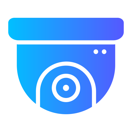 Cctv camera Generic Flat Gradient icon