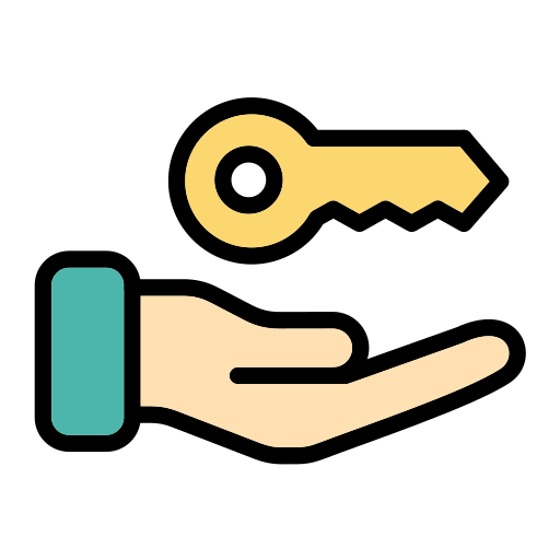 Keys Generic Outline Color icon