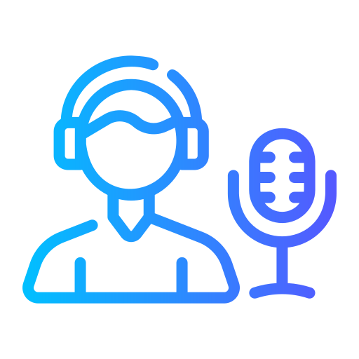 podcaster icono gratis