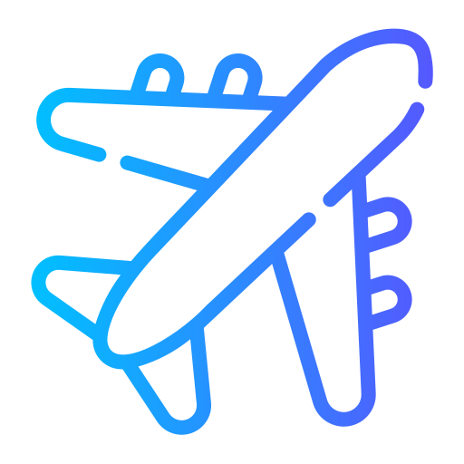 Plane Generic Gradient icon