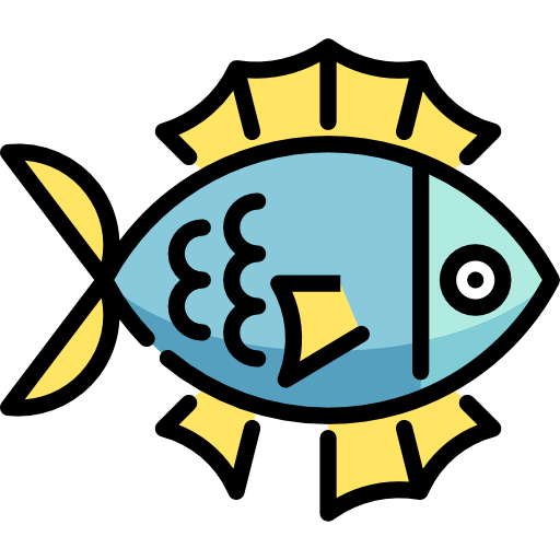 Fish Special Lineal color icon