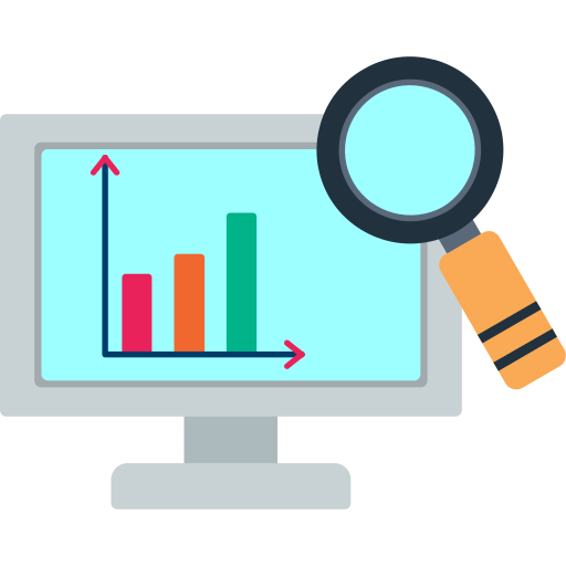 análisis de los datos icono gratis