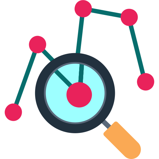 análisis de los datos icono gratis
