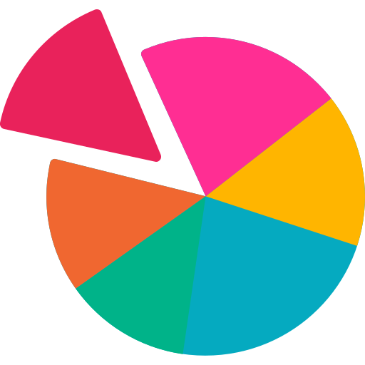 Pie Chart Generic Flat Icon 3043