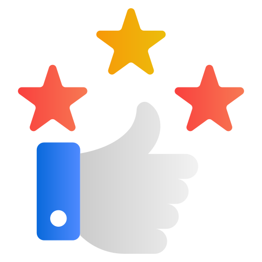 revision de producto icono gratis