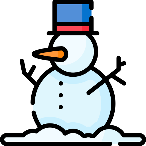 Snowman Special Lineal color icon