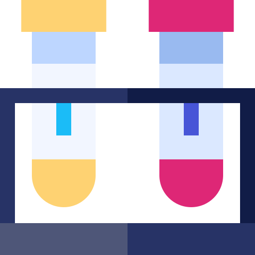 Test tube Basic Straight Flat icon