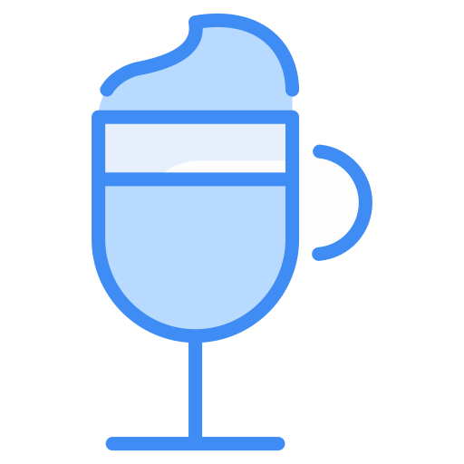 Latte macchiato free icon Latte macchiato free icon