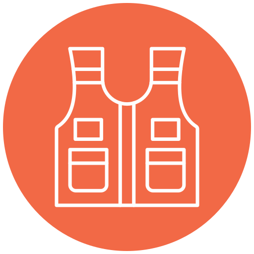 gilet Icône gratuit