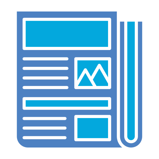 un journal Icône gratuit un journal Icône gratuit