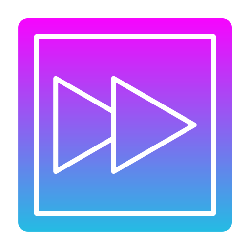 avance rápido icono gratis