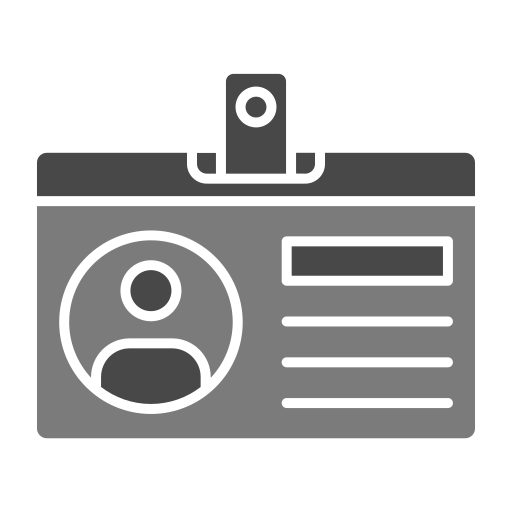 ID card free icon ID card free icon