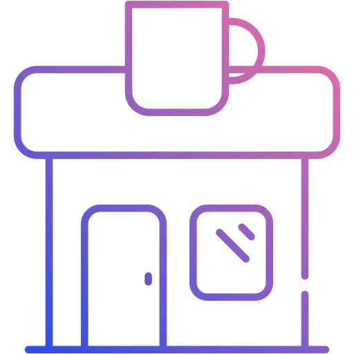 cafetería icono gratis
