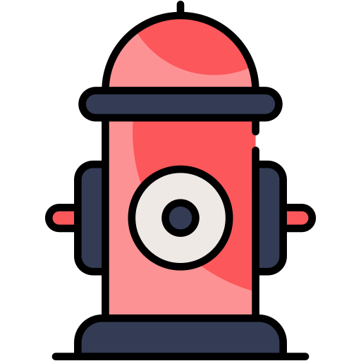 Fire Hydrant Generic Outline Color Icon