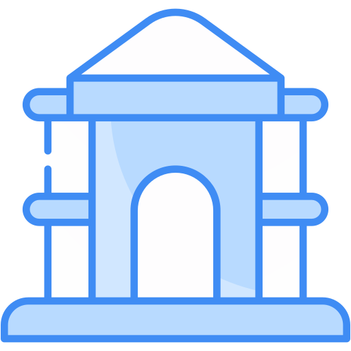 City Hall Generic Blue icon