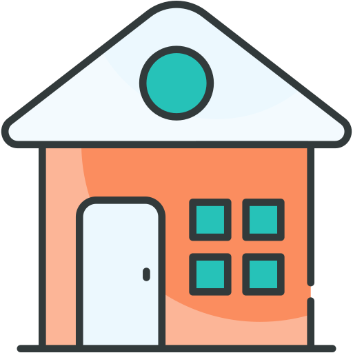 House Generic Outline Color icon