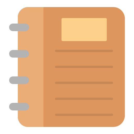 cuaderno icono gratis