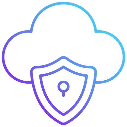seguridad de datos icono gratis