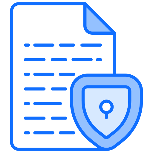 Document Generic Blue icon