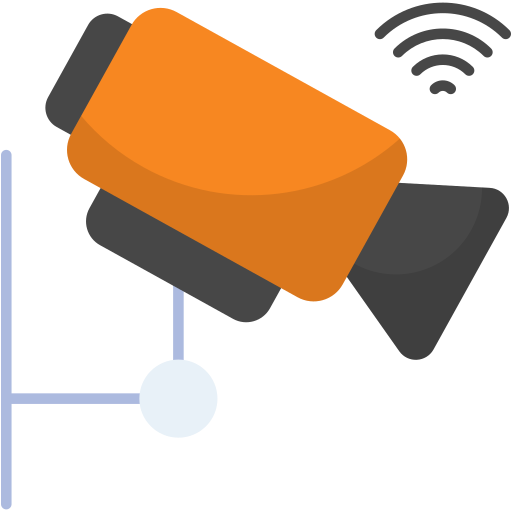 circuito cerrado de televisión icono gratis