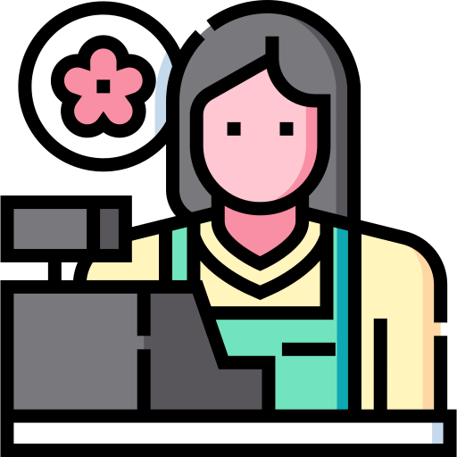 la caissière Icône gratuit