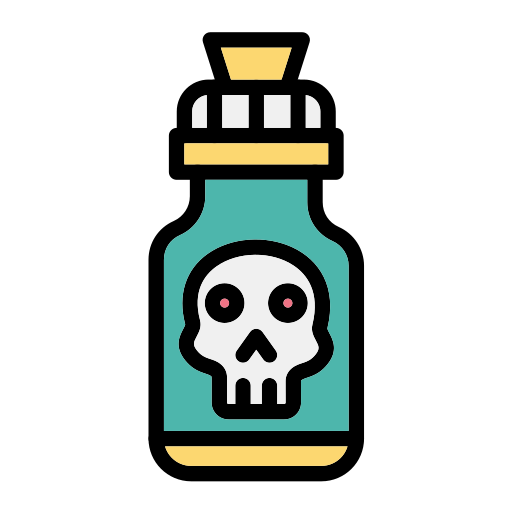 Poison Generic Outline Color Icon