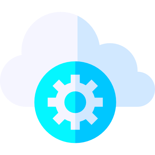 almacenamiento en la nube icono gratis