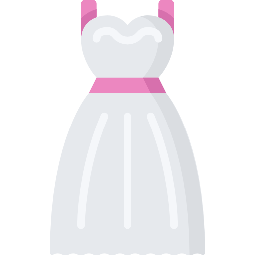 vestido de novia icono gratis