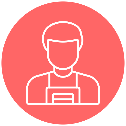 Vendedor icono gratis