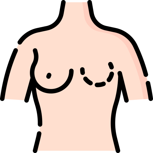 Mastectomy free icon