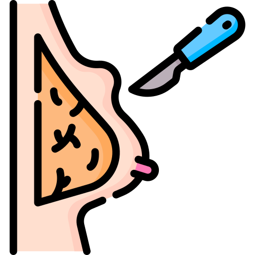 Breast lump free icon Breast lump free icon