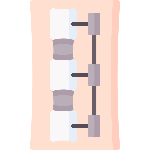 columna cervical icono gratis