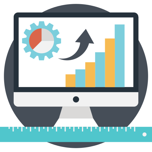 Web analytics Generic Rounded Shapes icon