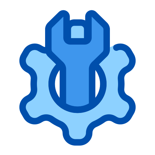 Configuration Generic Blue icon