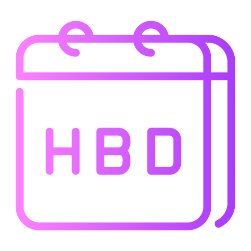 happy birthday icono gratis