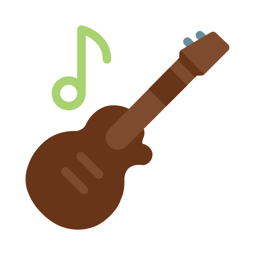 guitarra icono gratis