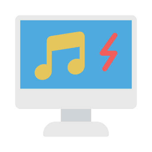 Monitor - Free Music Icons