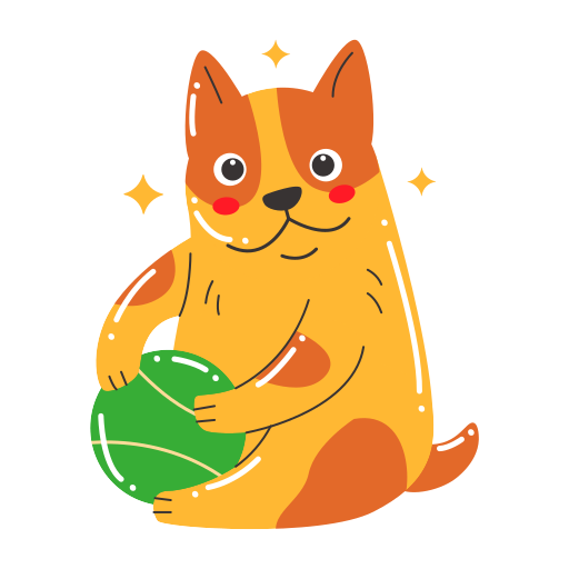 cachorro grátis figurinha