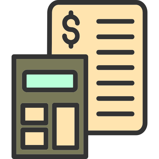 Budget Generic Outline Color icon