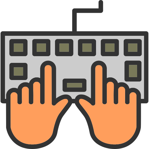 Keyboard Generic Outline Color icon