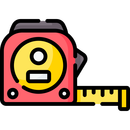 Measuring Tape Special Lineal Color Icon