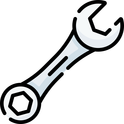 llave inglesa icono gratis