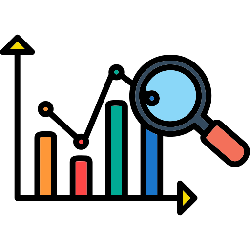 Stats Generic Outline Color icon