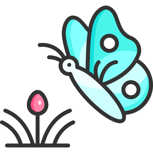 mariposa icono gratis