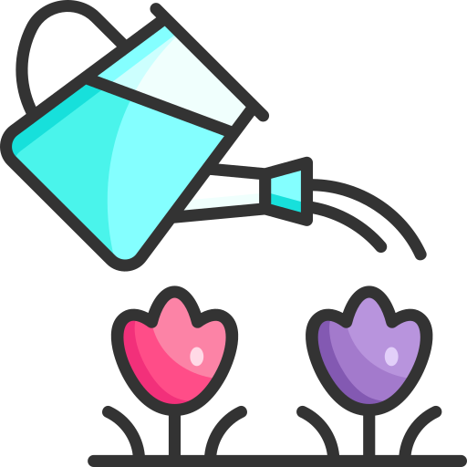 regando plantas icono gratis
