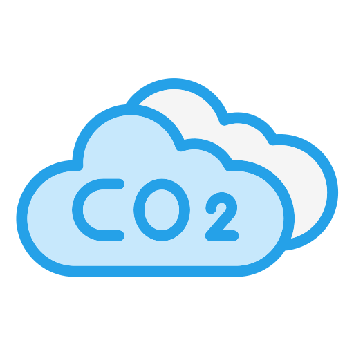 CO2 cloud - Free ecology and environment icons