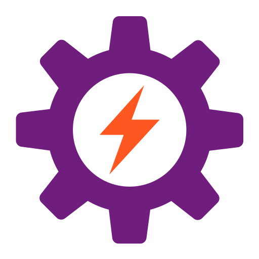 Engranaje electrico icono gratis